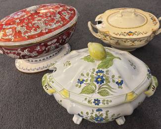 Beautiful Tureens