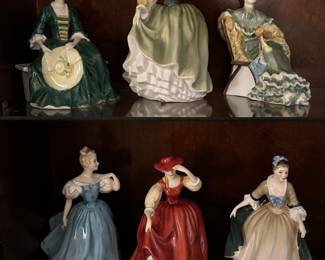 Some of The Royal Doulton Figurines