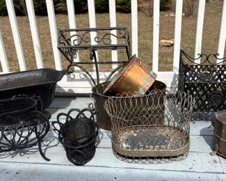 Garden Baskets and Planters