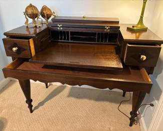 Spinet Writing Desk by Grand Rapids Furniture Co-Open