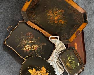 Some of the Beautiful Serving Trays - nice variety 