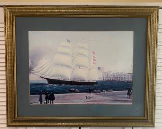 Maritime Print - Clipper Ship