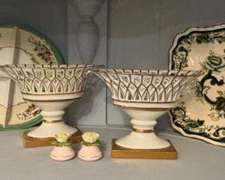 Porcelain Serving and Decorative Pieces