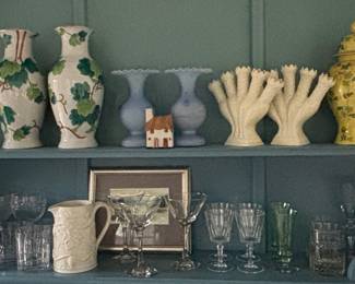 Vases, Jars, Glassware...