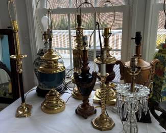 More Lamps - all shapes and sizes