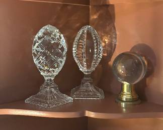 Large Pineapple Glass Finials