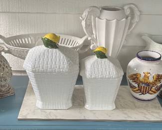 Decorative Ceramic Pieces and Smalls