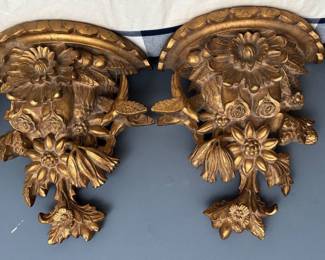 Pair of Wall Shelves