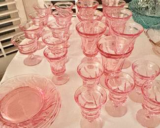 Jamestown Pink Fostoria