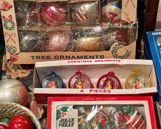 Vintage Christmas Ornaments