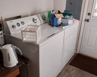 Washer and dryer 