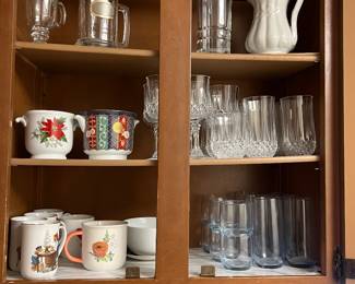 Glassware and mugs