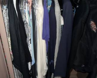 Here’s another closet of vintage clothing