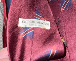 Giorgio Armani ties