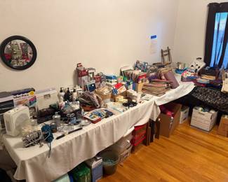 Personal Care items-Craft books. Knitting, croscheting, and embroidery supplies