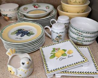 VILLEROY AND BOCH, "French Garden Fleurence"
