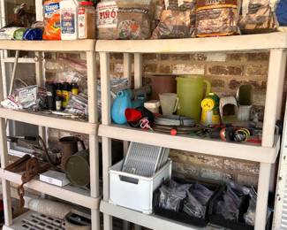 garage and yard chemicals and accessories