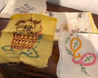 hand embroidered (a lost art)