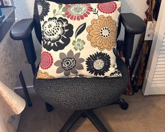 office chair, very adjustable