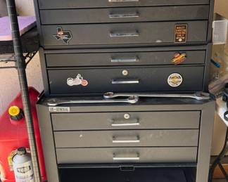 US GENERAL top and bottom tool box