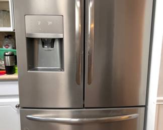 2018 FRIGIDAIRE french door, bottom freezer, stainless steel