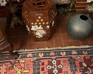 Victorian garden seat