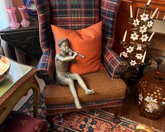 Bronze fountain piece