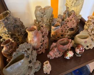 Large soapstone collection