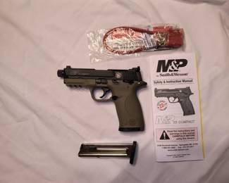 #3 Smith & Wesson m&P 22 compact 22 long rifle pistol $425
