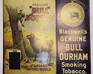 #25 Bull Durham tobacco box - nos -$30