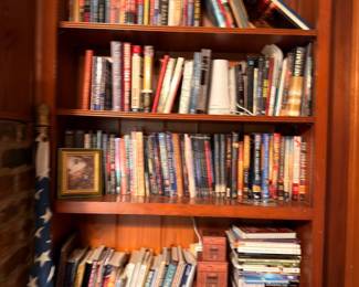 Large book collection, hardback and paperback