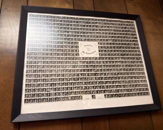 Framed 1971 Nashville Bar Association composite photo