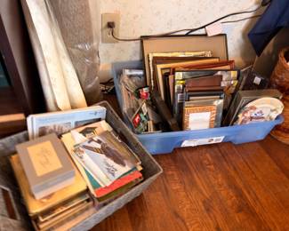 Assorted framed art, pictures, and decorative plates