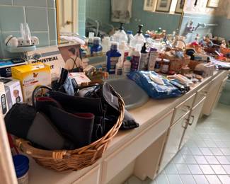 Cleaning supplies, personal care items, household products