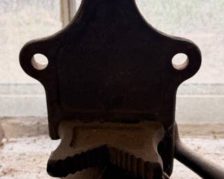 Antique cast iron anvil, blacksmith tool