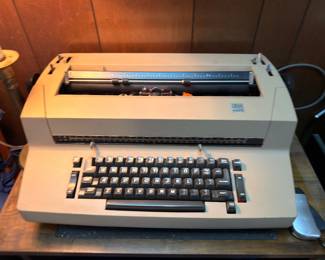 Vintage electric typewriter