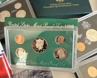US Mint Proof Sets 1990s-2000s collection