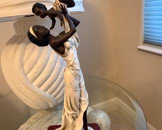 Giuseppe Armani "Black Maternity" Figurine