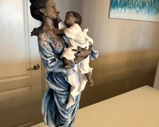 Giuseppe Armani "Black Maternity" Sculpture