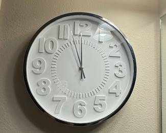IKEA TROMMA White Wall Clock