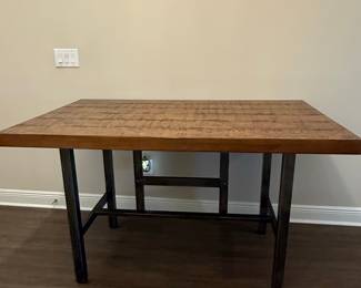 Industrial Style Counter Height Dining Table