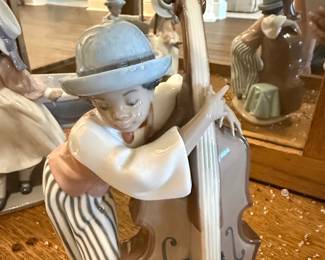 Lladro "Black Legacy" Jazz Bass Figurine (5834)