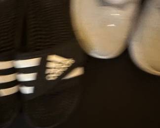 Adidas Adissage Slides and Sneakers