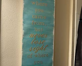 Inspirational Quote Wall Art
