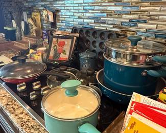 GreenPan Rio 16-Piece Cookware Set, Turquoise