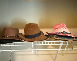 Assorted Women's Western Style Hats