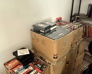 Collection of VHS Tapes