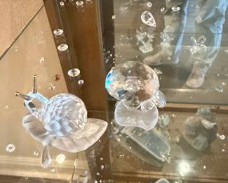 Crystal Snail Figurine