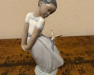 Lladro Porcelain Figurine 'Pretty Bird'