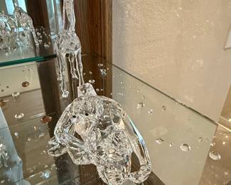Swarovski Crystal Baby Giraffe Figurine